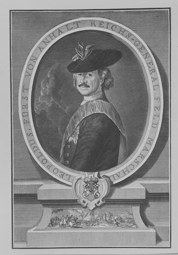 Leopold I., Prinz von AnhaltDessau von Antoine Pesne